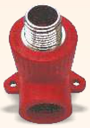 Male Threaded Elbow with Disk