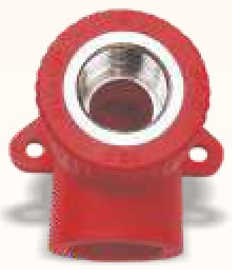 Female Threaded Elbow with Disk